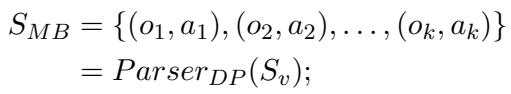 公式 1 展示了隐喻绑定对的集合。