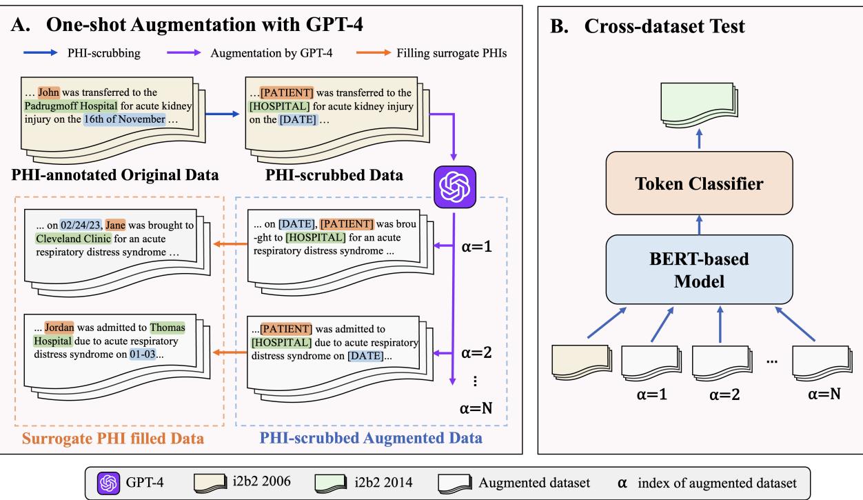 图 2: 单样本数据增强和跨数据集测试的过程。