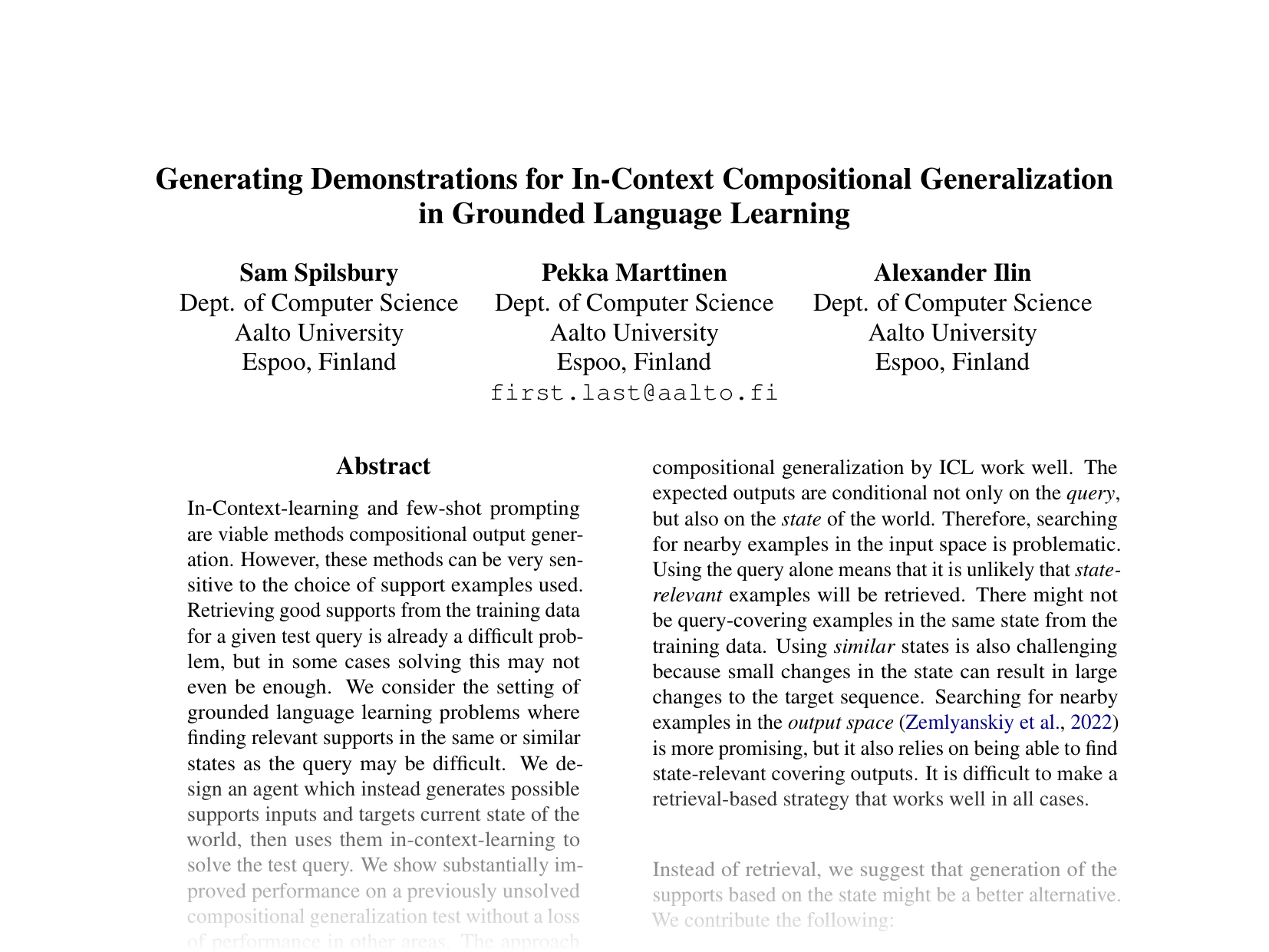 [Generating Demonstrations for In-Context Compositional Generalization in Grounded Language Learning 🔗](https://aclanthology.org/2024.emnlp-main.893.pdf)