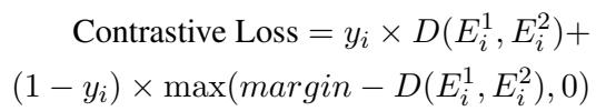 对比损失公式