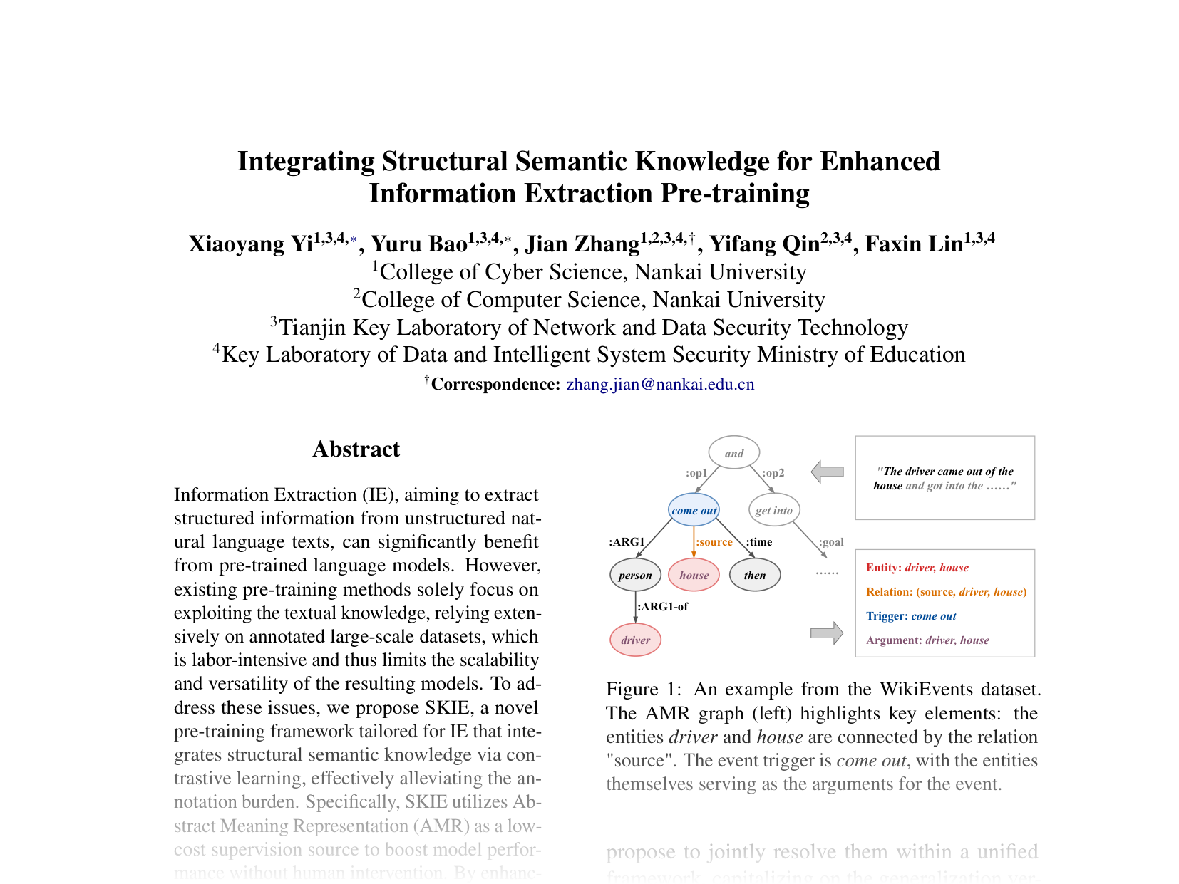 [Integrating Structural Semantic Knowledge for Enhanced Information Extraction Pre-training 🔗](https://aclanthology.org/2024.emnlp-main.129.pdf)