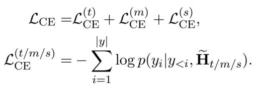 交叉熵损失公式。