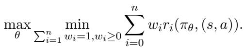 Optimization objective formula