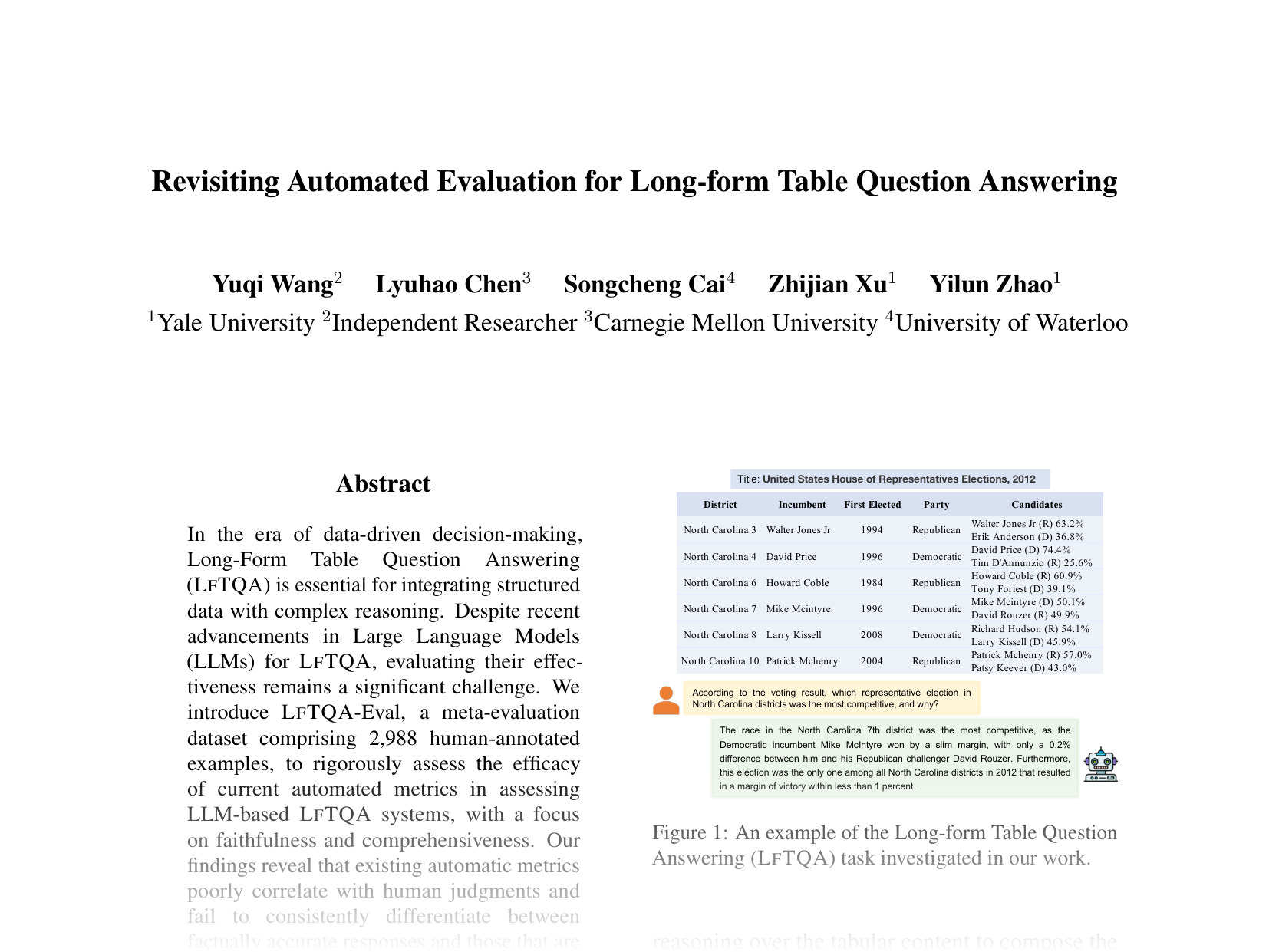[Revisiting Automated Evaluation for Long-form Table Question Answering 🔗](https://aclanthology.org/2024.emnlp-main.815.pdf)