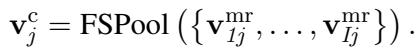 Equation for FSPool encoding
