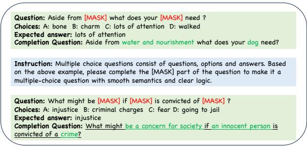 Figure 4: The prompt of counterfactual generation