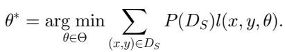 Naïve objective using only source data.